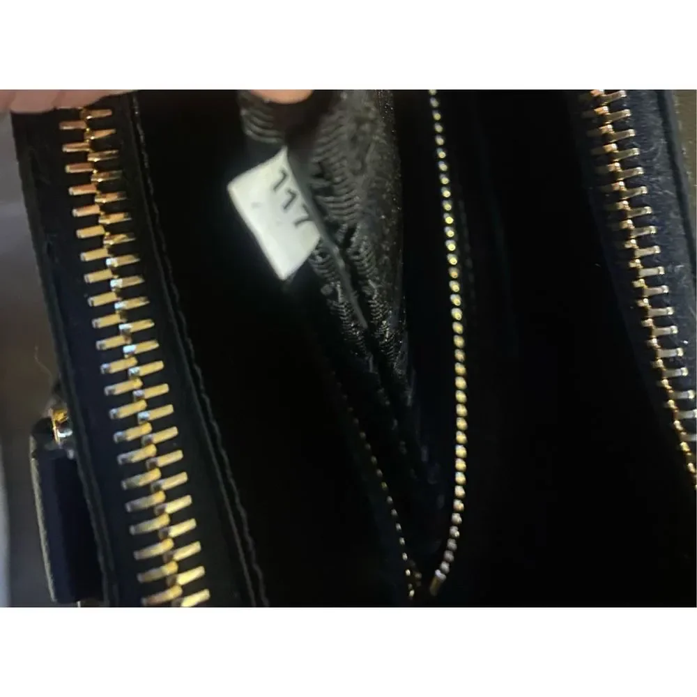 Prada Black Tote with Gold Details - Picture 12 of 16